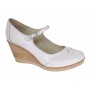 Pantofi dama casual din piele naturala Alb Box - P104ABOX